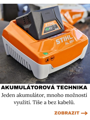 Akumulátorová technika Stihl